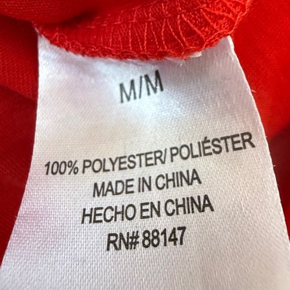 Grinch Merry Grinchmas Long Sleeve pajama top Red Green Size M Holiday Christmas - Picture 4 of 4